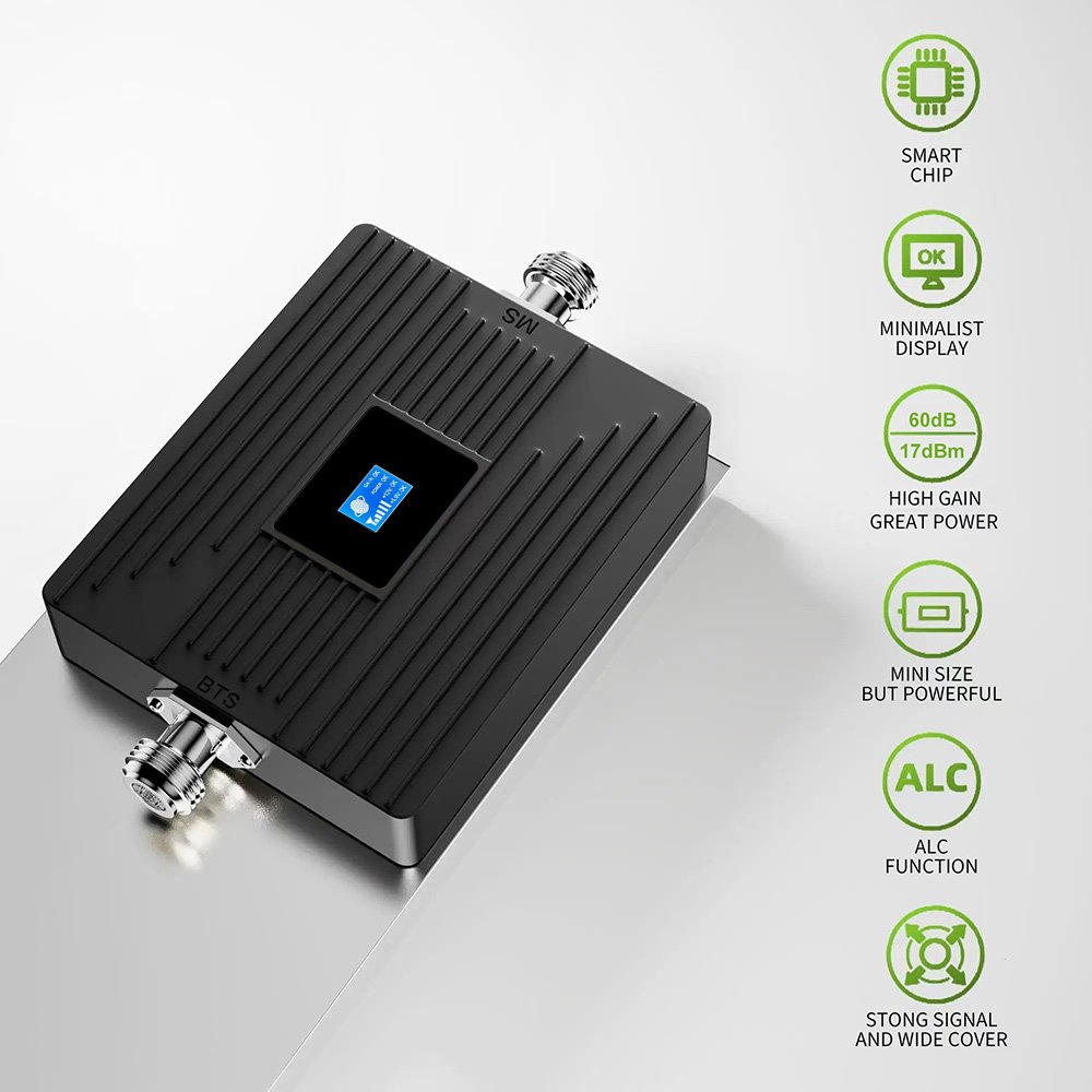 Hot Sale Dual Band 900 1800 Repeater With Antenna Network Booster 4G 3G 2G Cellular Signal Booster